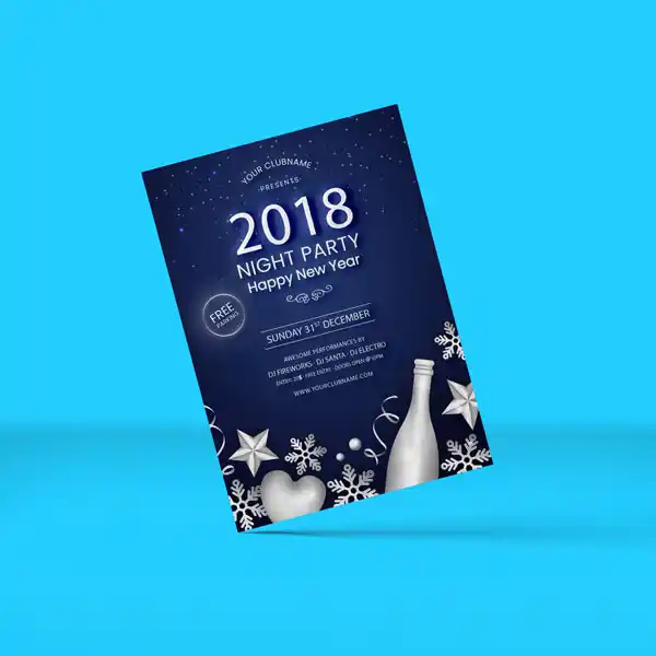 Custom Printed Foil Flyers on High Quality Materials 1 Custom Printed Foil Flyers on High Quality Materials 1