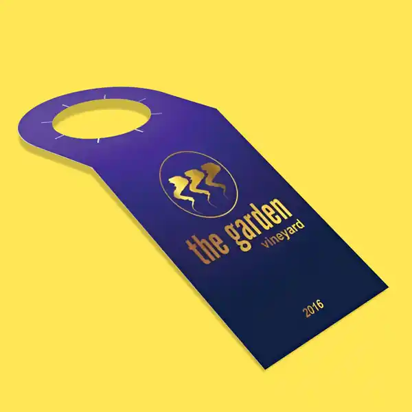 Custom Printed Foil Hang Tags on High Quality Materials 4 Custom Printed Foil Hang Tags on High Quality Materials 4