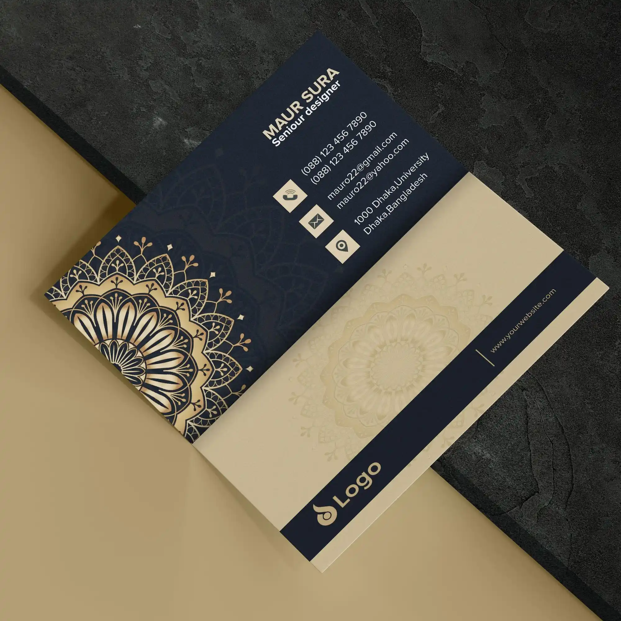 Custom Printed Folded Business Cards on High Quality Materials 3 Custom Printed Folded Business Cards on High Quality Materials 3