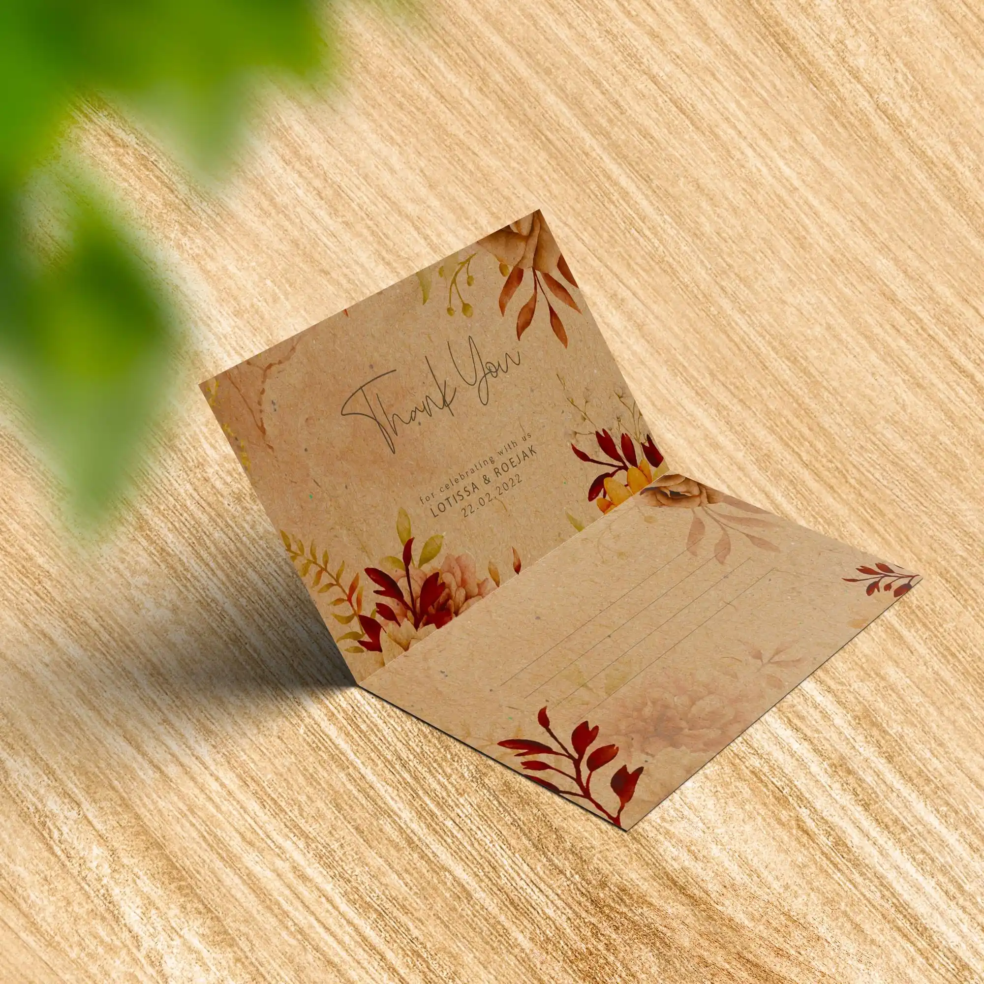 Custom Printed Kraft Greeting Cards on High Quality Materials 2 Custom Printed Kraft Greeting Cards on High Quality Materials 2