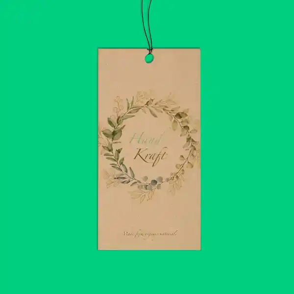 Custom Printed Kraft Hang Tags on High Quality Materials 3 Custom Printed Kraft Hang Tags on High Quality Materials 3