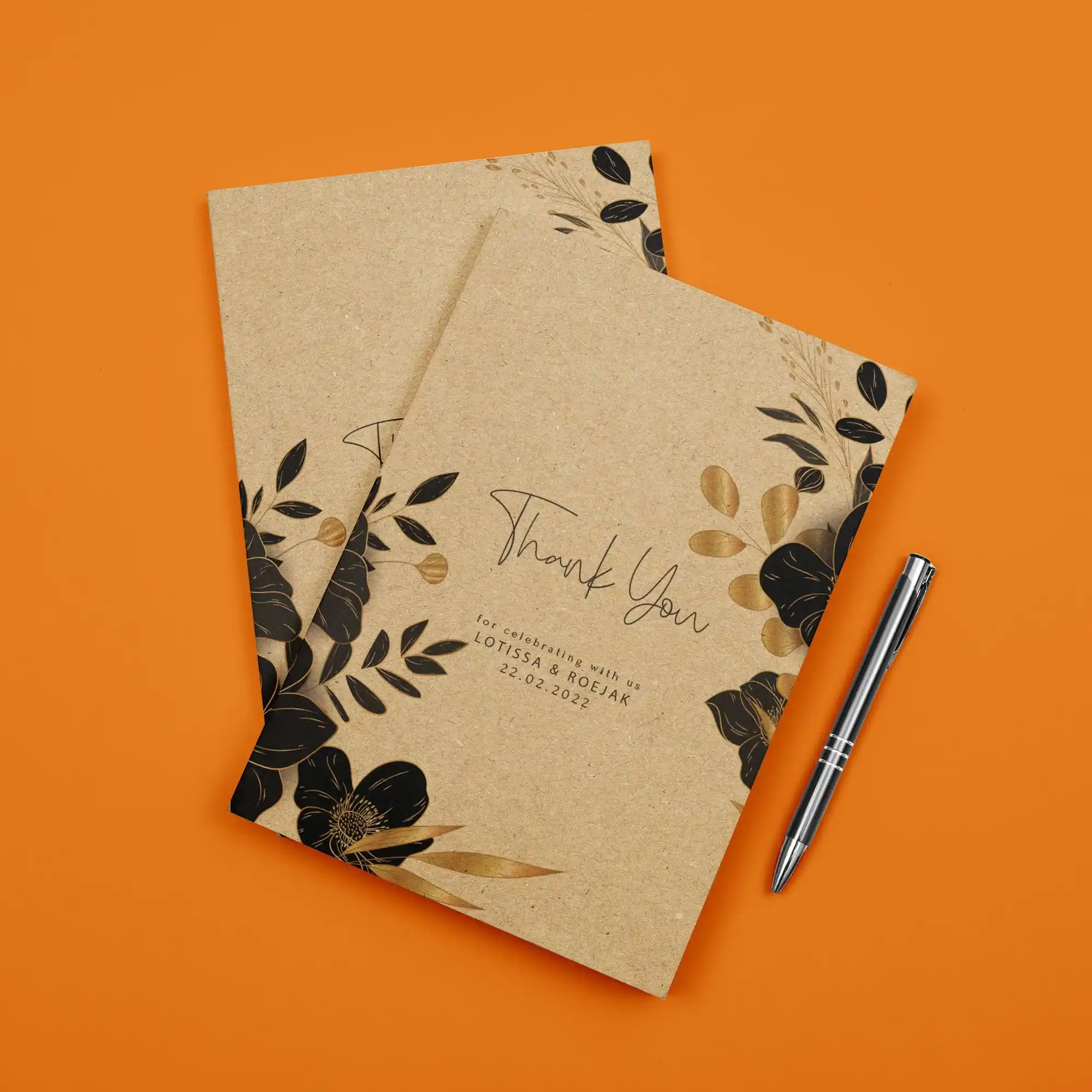 Custom Printed Kraft Notecards on High Quality Materials 1 Custom Printed Kraft Notecards on High Quality Materials 1