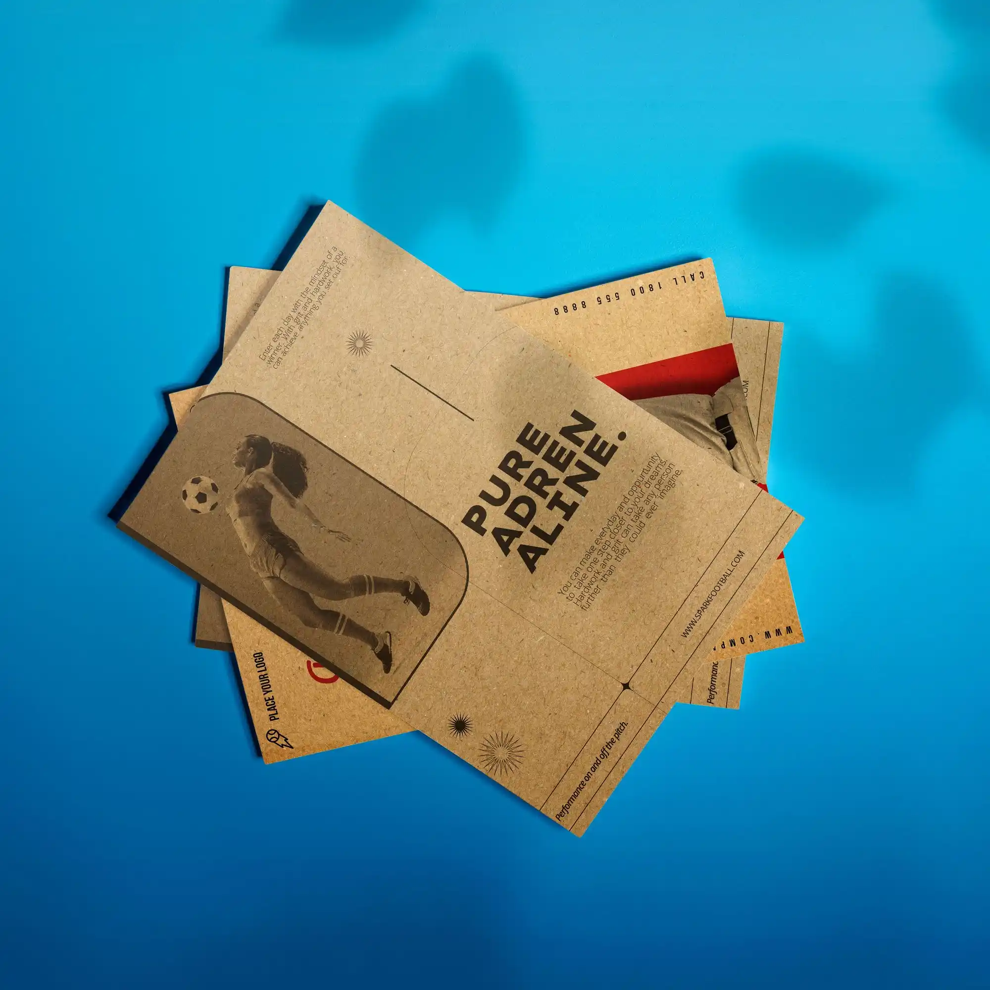 Custom Printed Kraft Trading Cards on High Quality Materials 2 Custom Printed Kraft Trading Cards on High Quality Materials 2