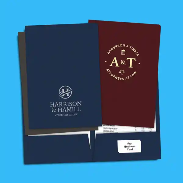 Custom Printed Legal-size Presentation Folders on High Quality Materials 1 Custom Printed Legal-size Presentation Folders on High Quality Materials 1