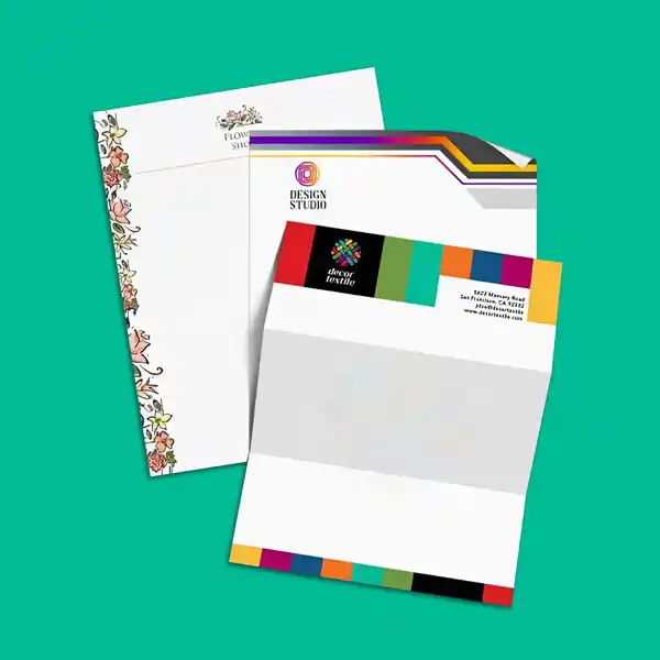 Custom Printed Linen Letterhead on High Quality Materials 1 Custom Printed Linen Letterhead on High Quality Materials 1