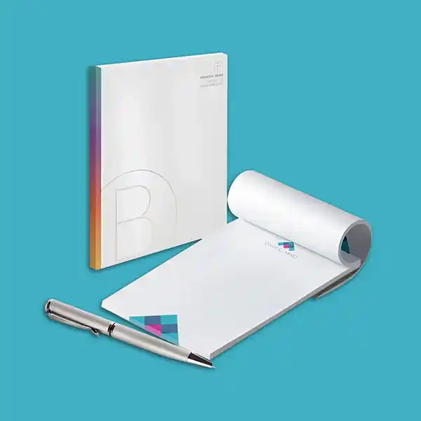 Custom Printed Linen Notepads on High Quality Materials 1 Custom Printed Linen Notepads on High Quality Materials 1