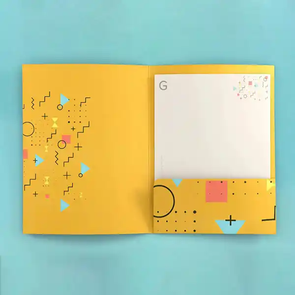 Custom Printed Linen Presentation Folders on High Quality Materials 2 Custom Printed Linen Presentation Folders on High Quality Materials 2