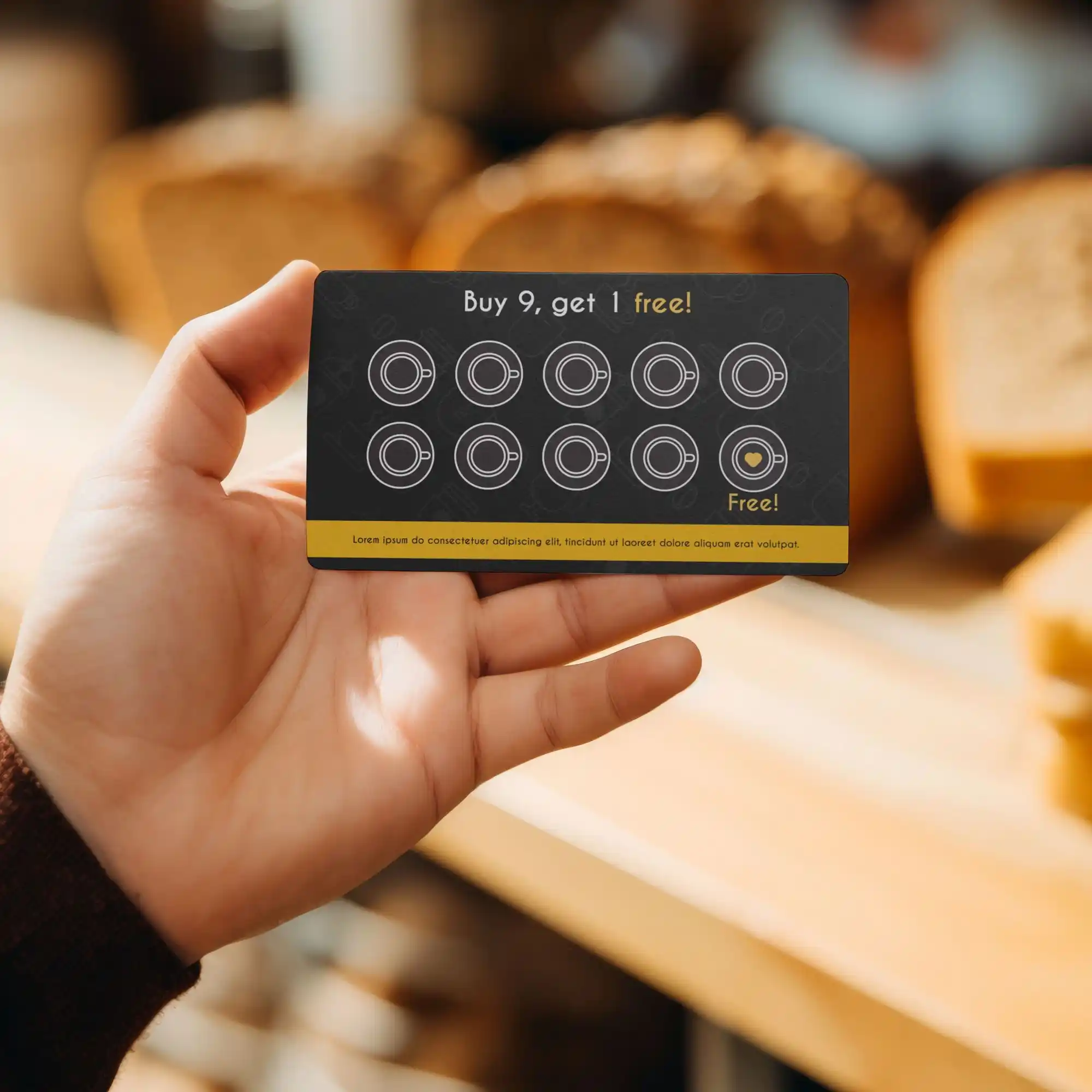 Custom Printed Loyalty Business Cards on High Quality Materials 5 Custom Printed Loyalty Business Cards on High Quality Materials 5