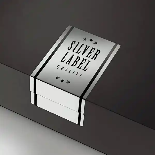 Custom Printed Metallic Labels on High Quality Materials 2 Custom Printed Metallic Labels on High Quality Materials 2