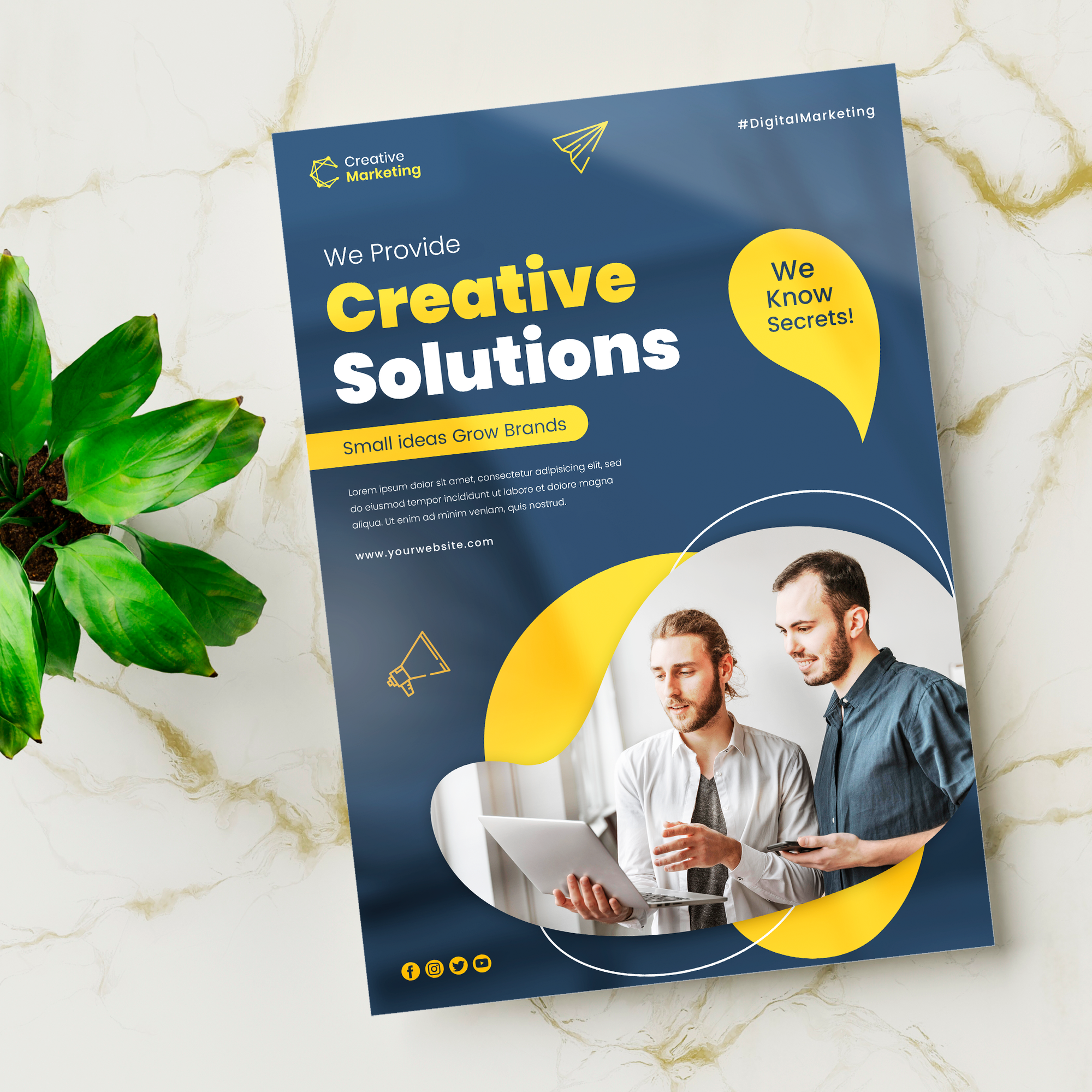 Custom Printed Metallic Print Flyers on High Quality Materials 4 Custom Printed Metallic Print Flyers on High Quality Materials 4