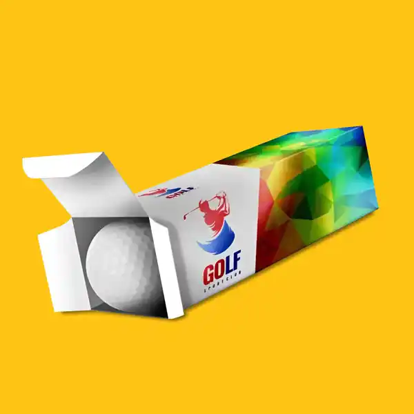 Custom Printed Metallic Print Golf Ball Boxes on High Quality Materials 1 Custom Printed Metallic Print Golf Ball Boxes on High Quality Materials 1