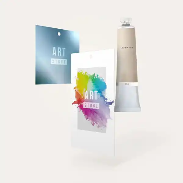 Custom Printed Metallic Print Hang Tags on High Quality Materials 4 Custom Printed Metallic Print Hang Tags on High Quality Materials 4