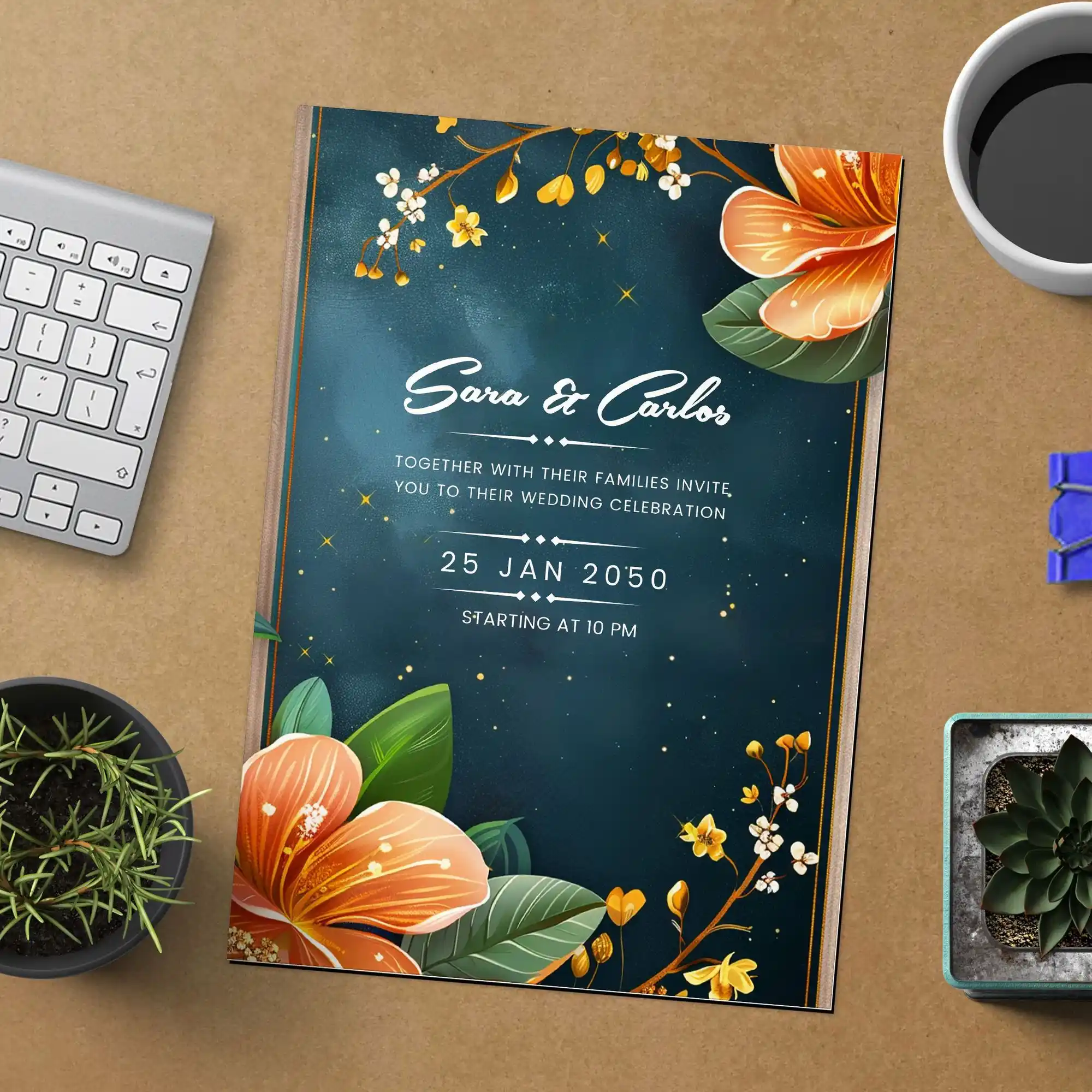 Custom Printed Multi-Layer Invitations on High Quality Materials 3 Custom Printed Multi-Layer Invitations on High Quality Materials 3