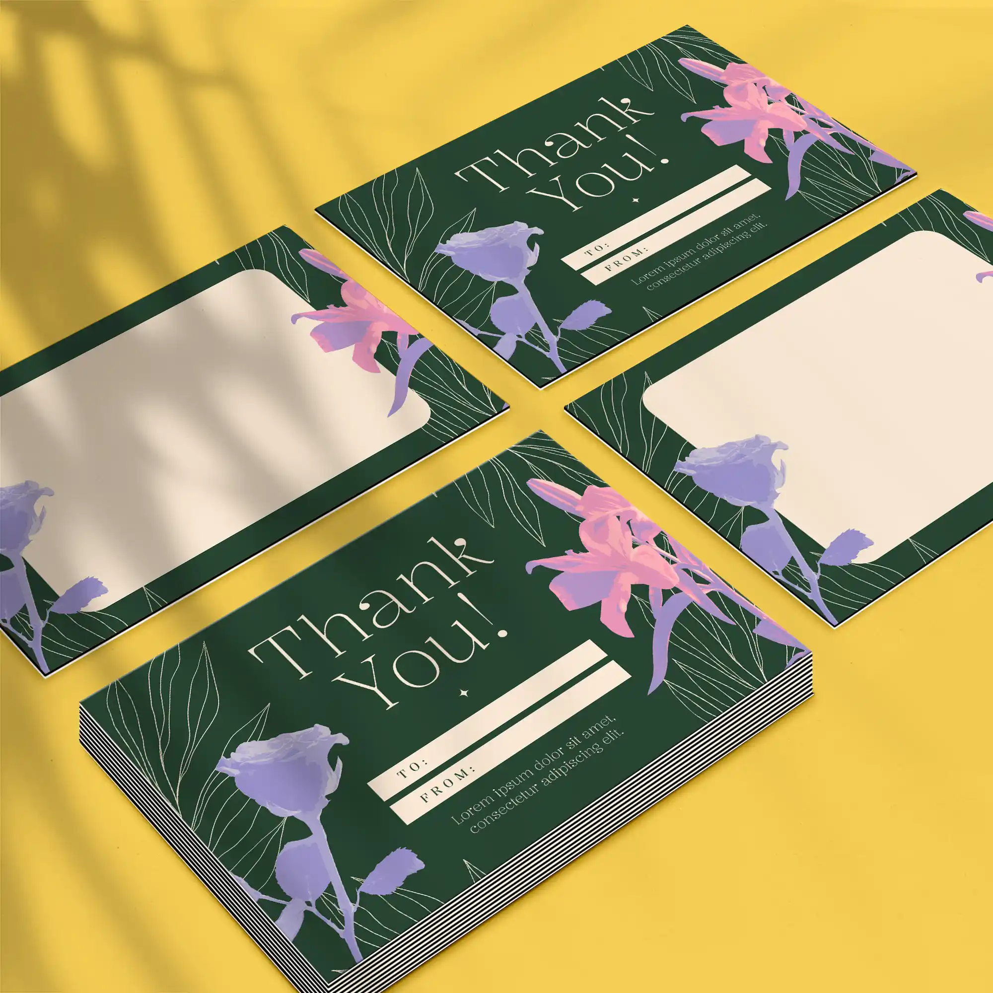 Custom Printed Multi-Layer Notecards on High Quality Materials 1 Custom Printed Multi-Layer Notecards on High Quality Materials 1