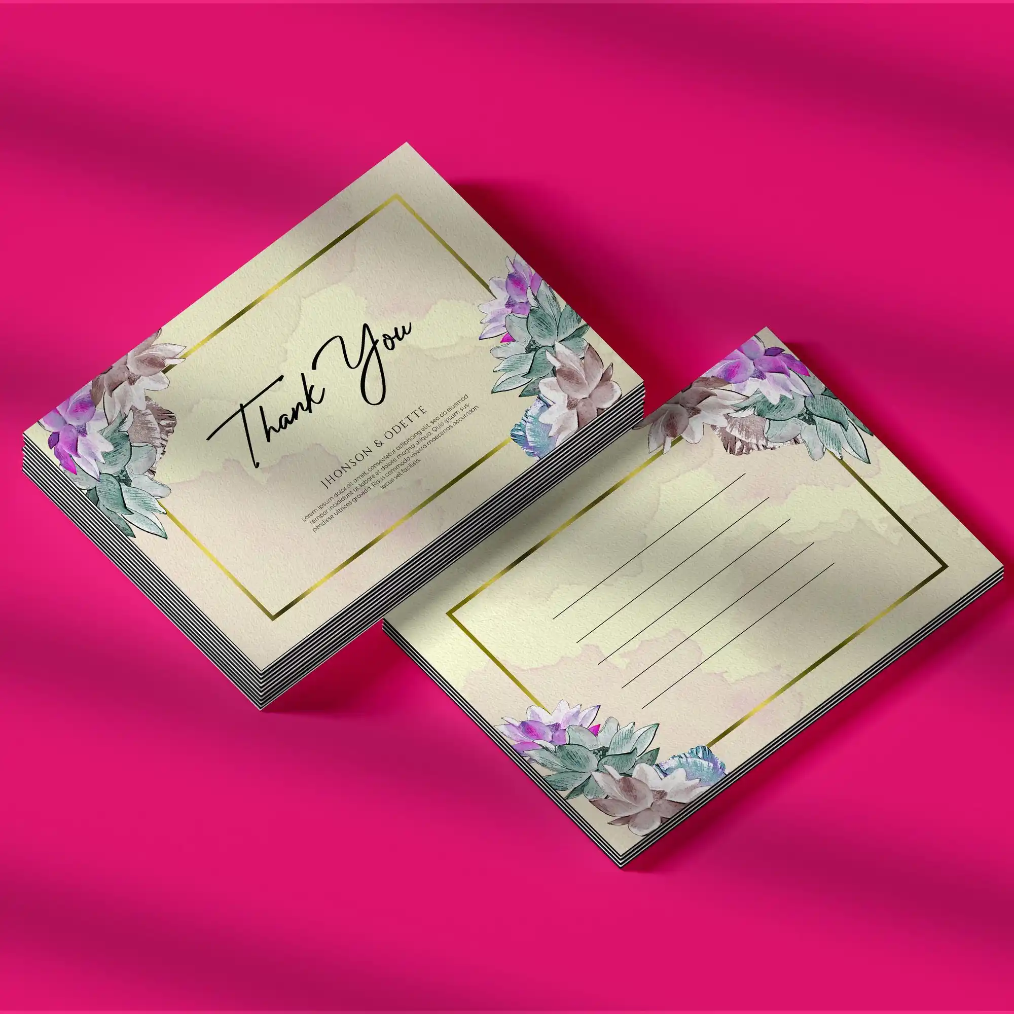 Custom Printed Multi-Layer Notecards on High Quality Materials 3 Custom Printed Multi-Layer Notecards on High Quality Materials 3