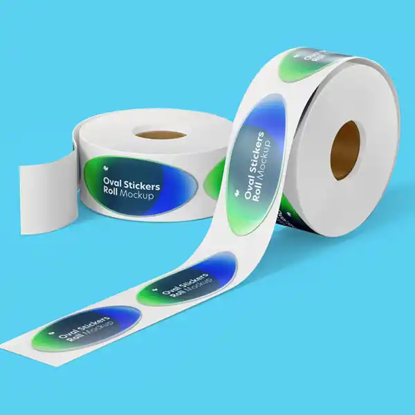 Custom Printed Oval Stickers on High Quality Materials 3 Custom Printed Oval Stickers on High Quality Materials 3