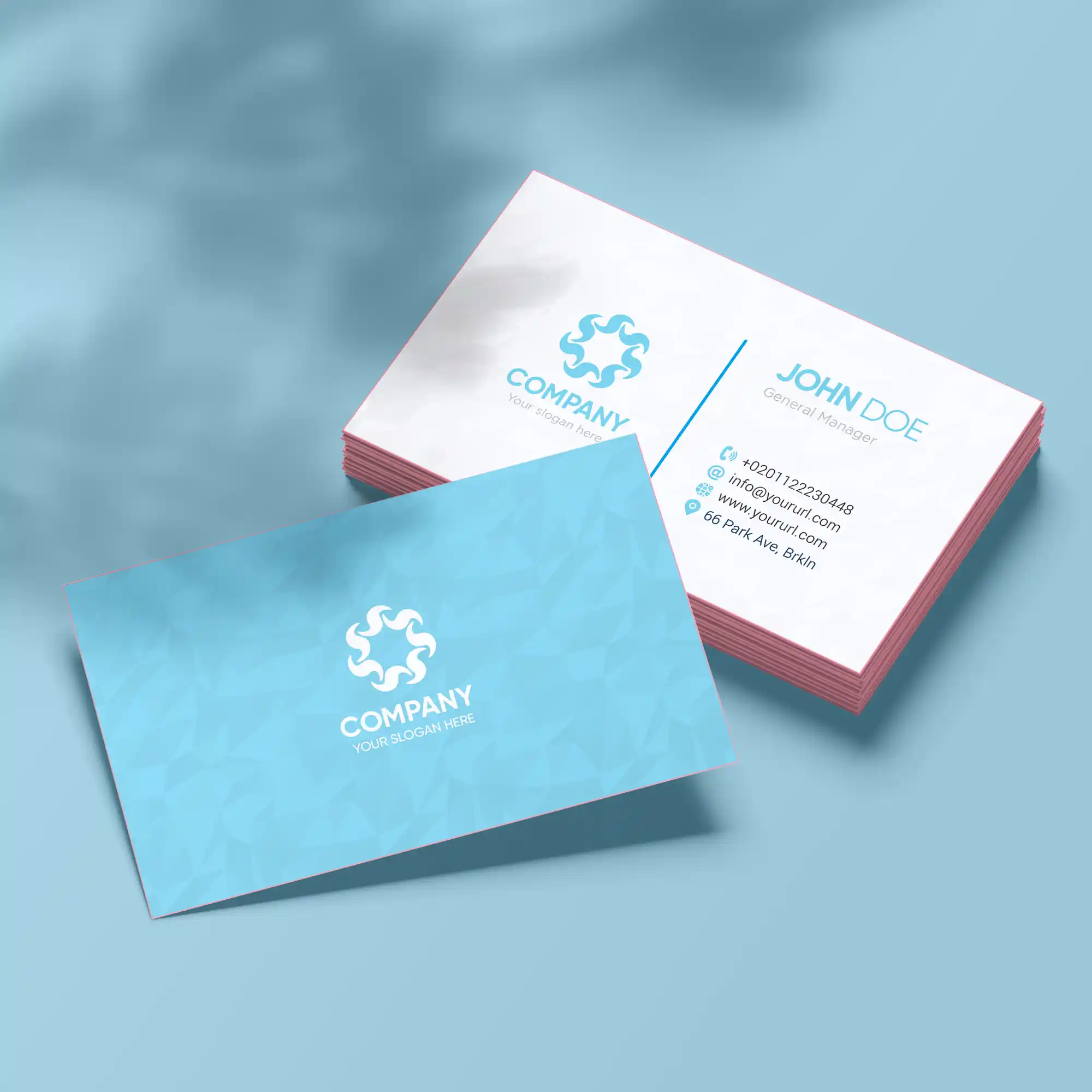 Custom Printed Painted Edge Business Cards on High Quality Materials 3 Custom Printed Painted Edge Business Cards on High Quality Materials 3