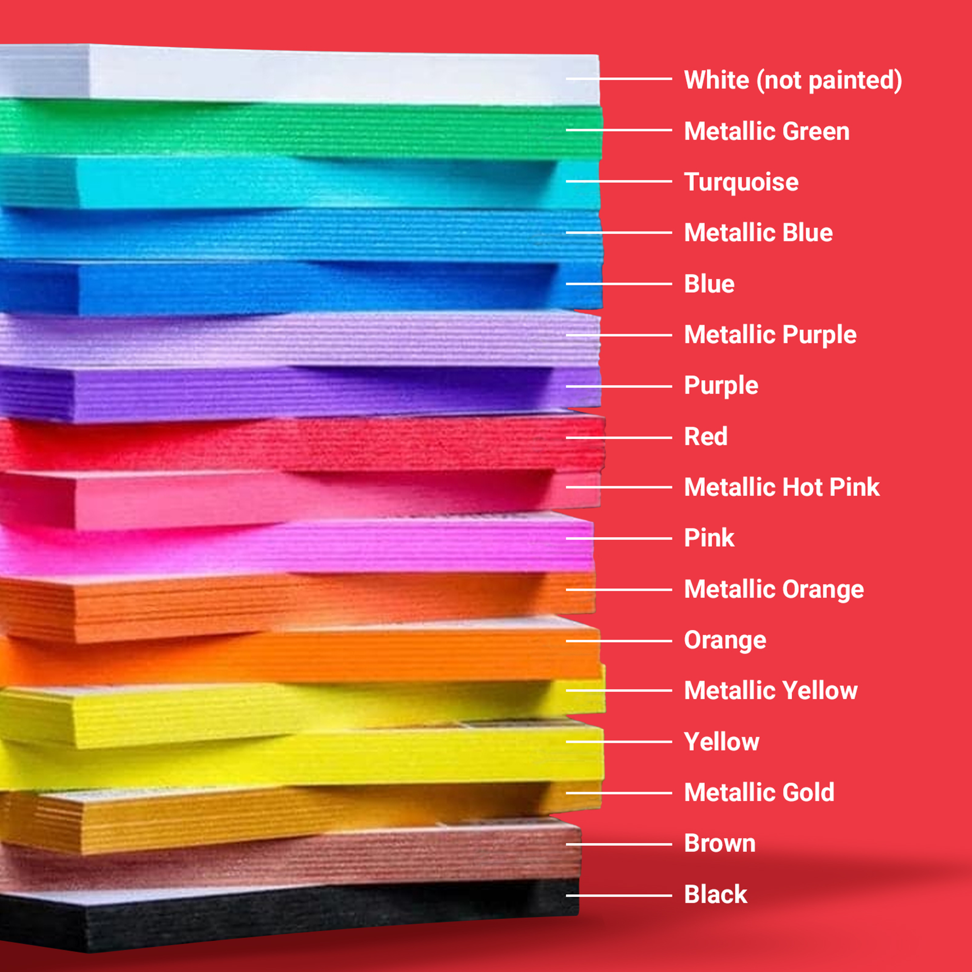 Custom Printed Painted Edge Invitations on High Quality Materials 2 Custom Printed Painted Edge Invitations on High Quality Materials 2