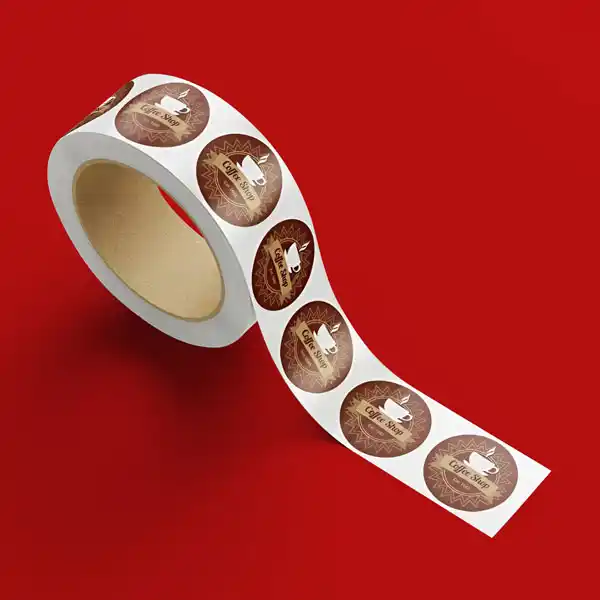 Custom Printed Paper Roll Labels on High Quality Materials 1 Custom Printed Paper Roll Labels on High Quality Materials 1