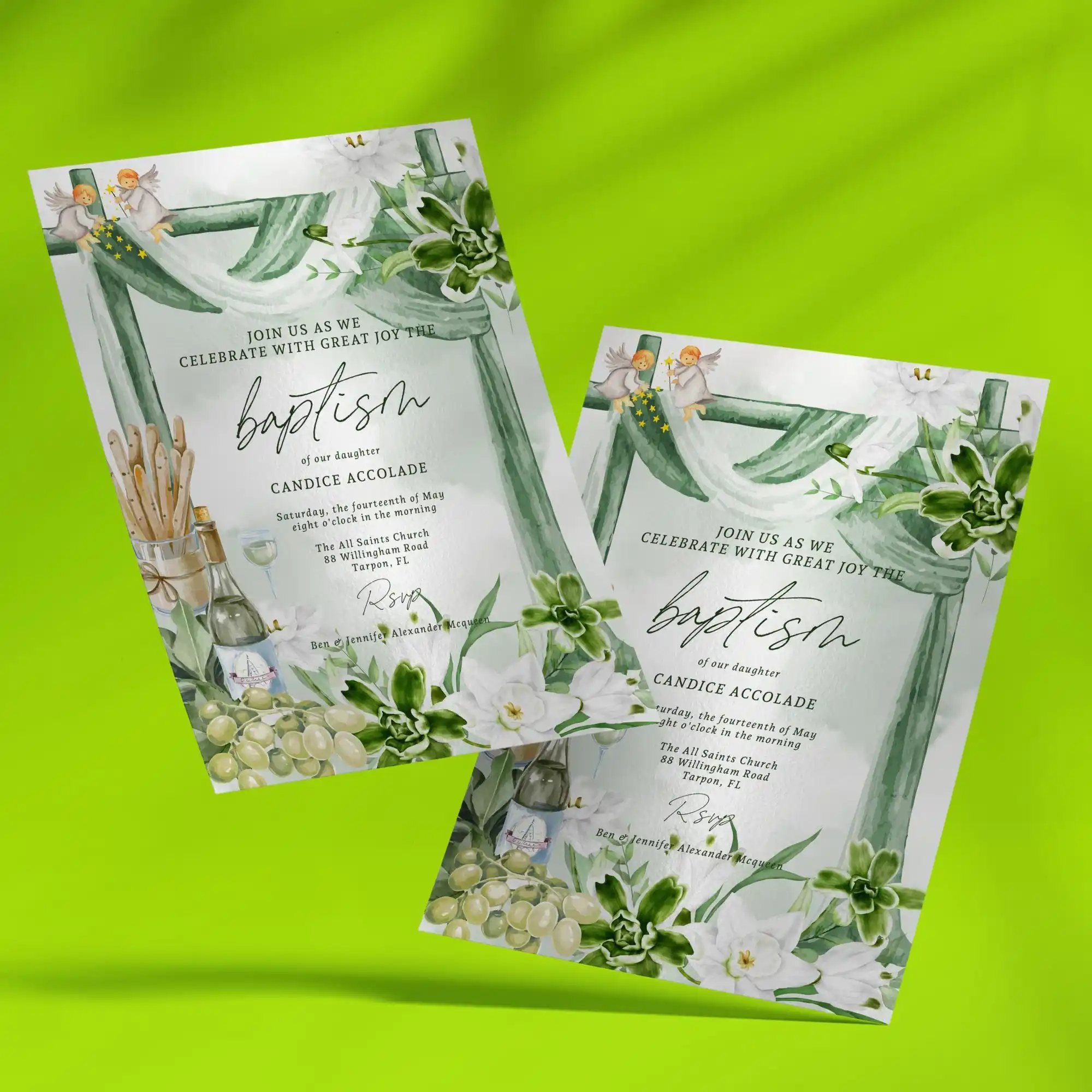 Custom Printed Pearl Announcement Cards on High Quality Materials 1 Custom Printed Pearl Announcement Cards on High Quality Materials 1