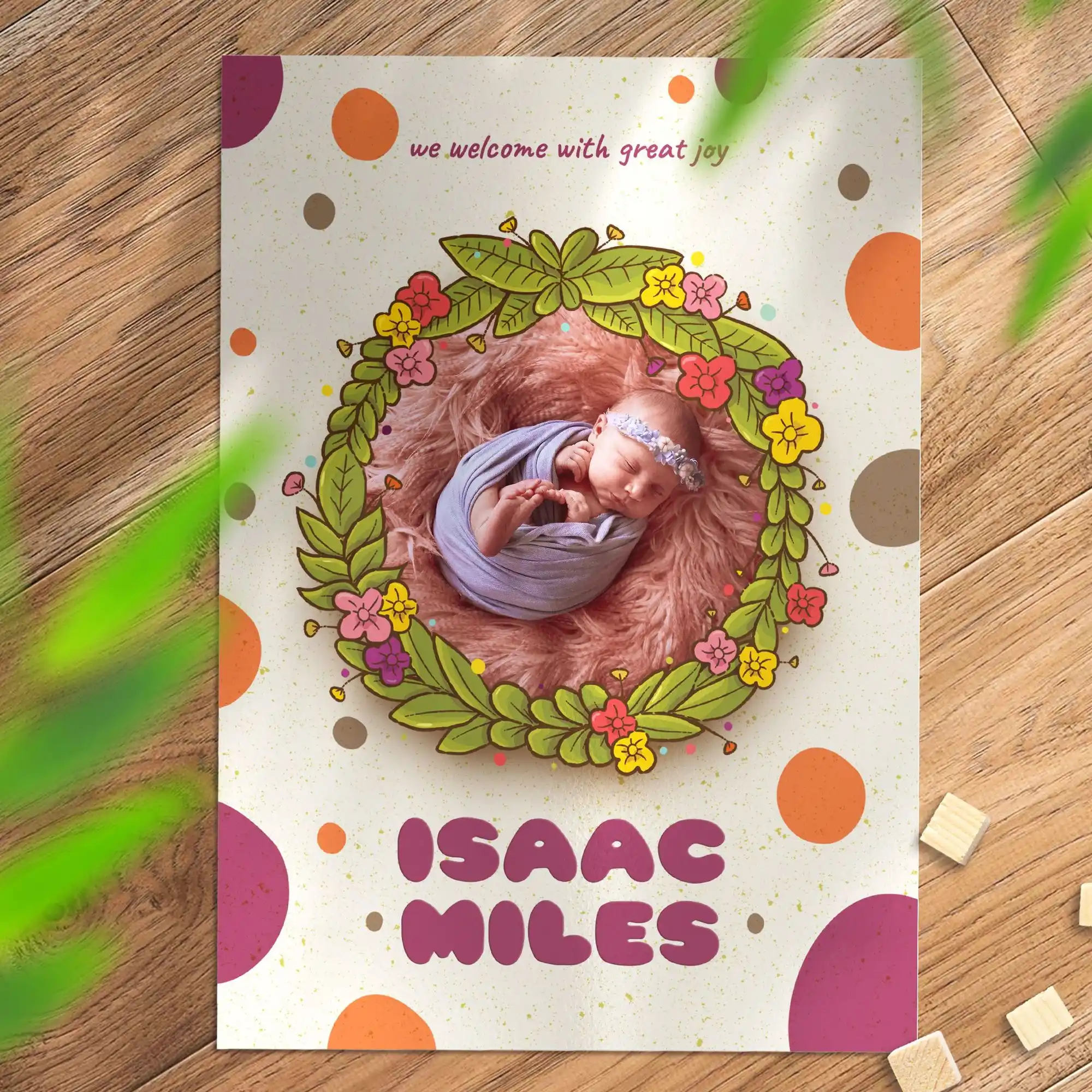 Custom Printed Pearl Announcement Cards on High Quality Materials 3 Custom Printed Pearl Announcement Cards on High Quality Materials 3