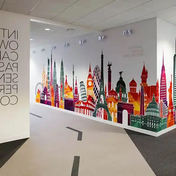 Custom Printed Permanent Wall Graphics on High Quality Materials 2 Custom Printed Permanent Wall Graphics on High Quality Materials 2