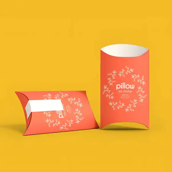 Custom Printed Pillow Boxes on High Quality Materials 1 Custom Printed Pillow Boxes on High Quality Materials 1