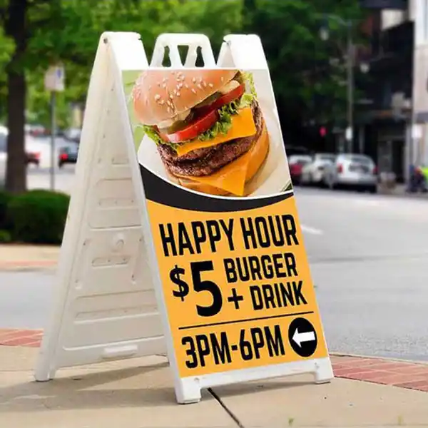 Custom Printed Plastic A-Frame Signs on High Quality Materials 3 Custom Printed Plastic A-Frame Signs on High Quality Materials 3