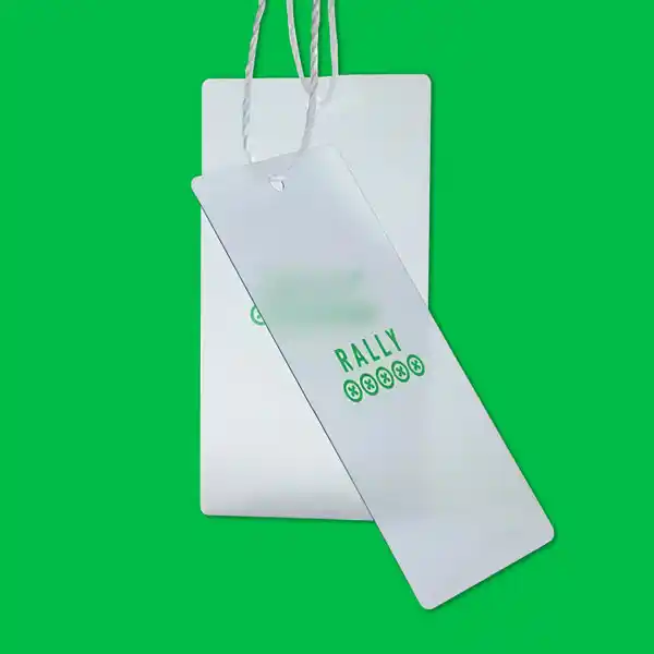 Custom Printed Plastic Hang Tags on High Quality Materials 1 Custom Printed Plastic Hang Tags on High Quality Materials 1