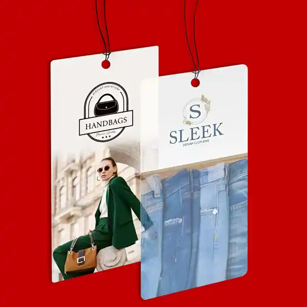 Custom Printed Plastic Hang Tags on High Quality Materials 2 Custom Printed Plastic Hang Tags on High Quality Materials 2