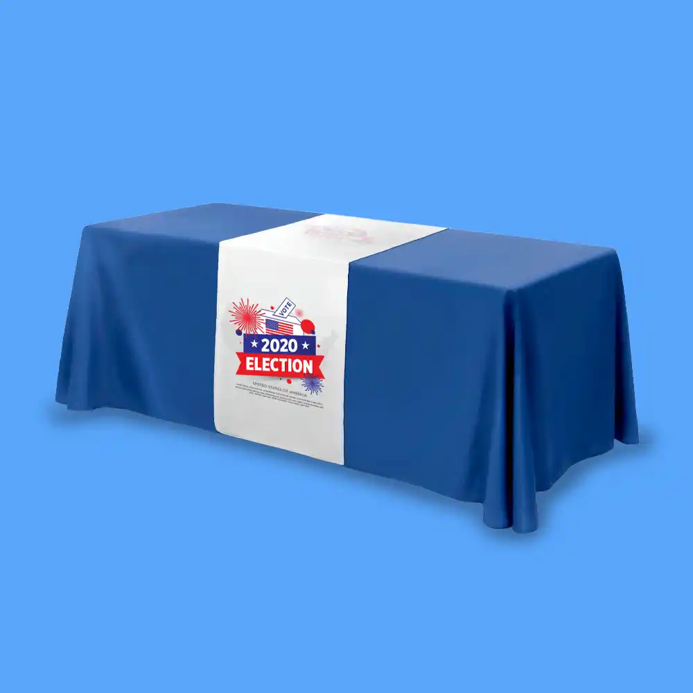 Custom Printed Political Table Runner on High Quality Materials 1 Custom Printed Political Table Runner on High Quality Materials 1