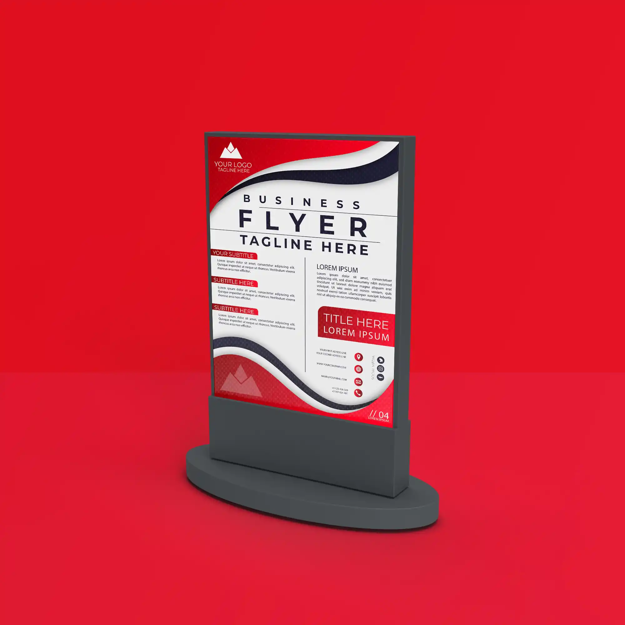 Custom Printed Premium Weight Flyers on High Quality Materials 2 Custom Printed Premium Weight Flyers on High Quality Materials 2
