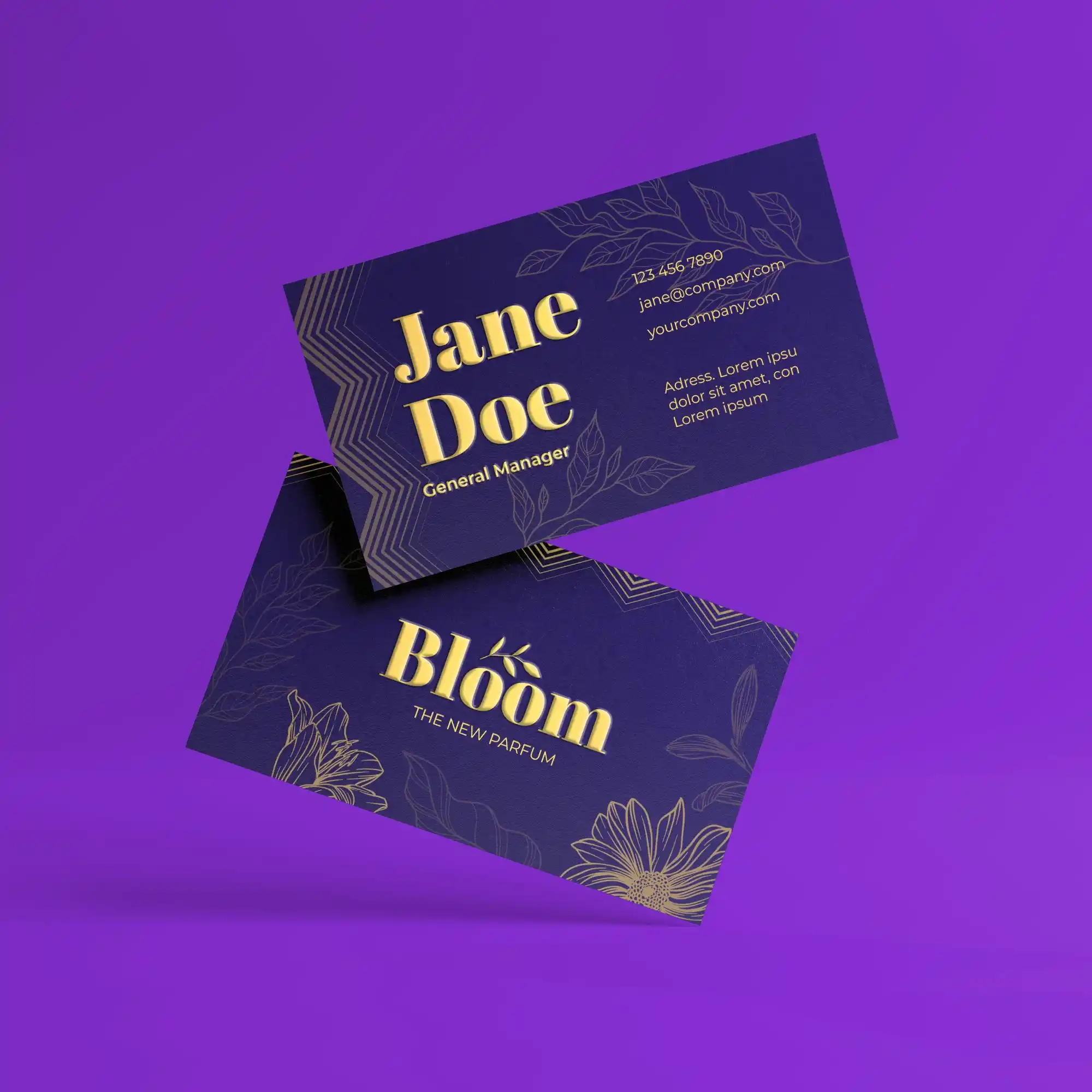 Custom Printed Raised Foil Business Cards on High Quality Materials 4 Custom Printed Raised Foil Business Cards on High Quality Materials 4