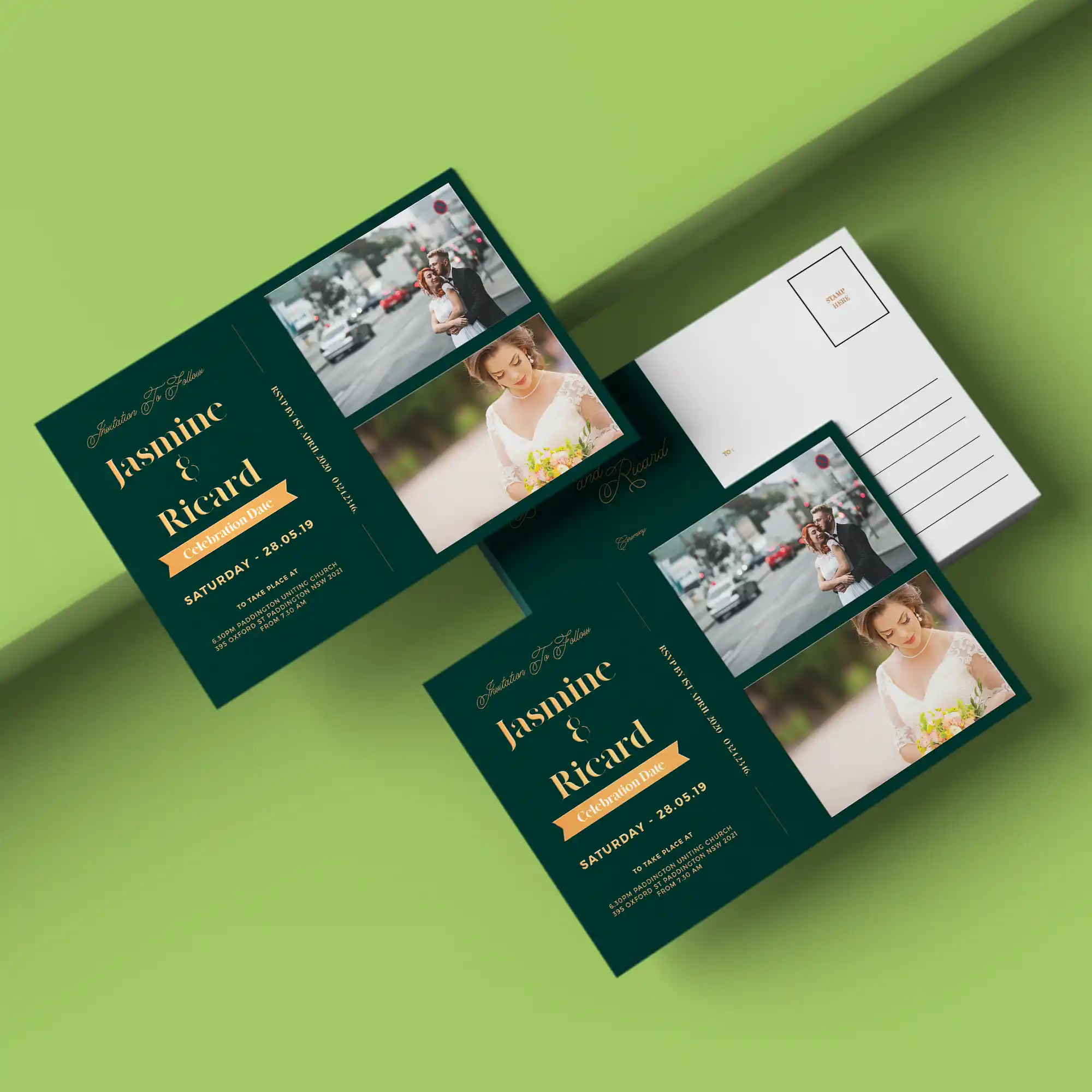 Custom Printed Raised Foil Postcards on High Quality Materials 4 Custom Printed Raised Foil Postcards on High Quality Materials 4