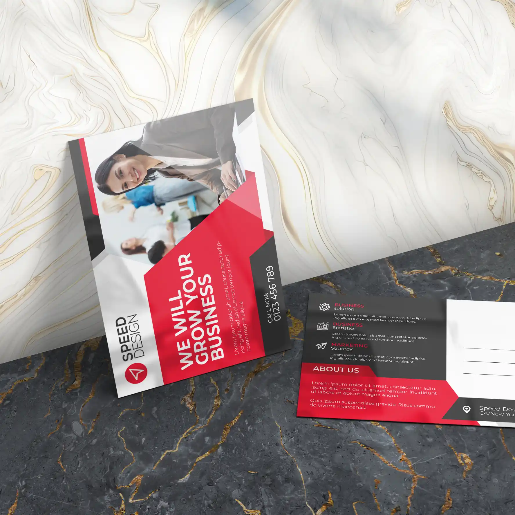 Custom Printed Raised Foil Postcards on High Quality Materials 5 Custom Printed Raised Foil Postcards on High Quality Materials 5