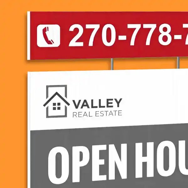 Custom Printed Real Estate Rider Signs on High Quality Materials 2 Custom Printed Real Estate Rider Signs on High Quality Materials 2