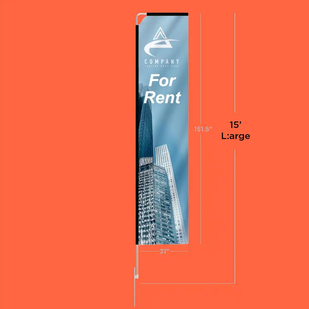 Custom Printed Rectangle Feather Flags on High Quality Materials 3 Custom Printed Rectangle Feather Flags on High Quality Materials 3