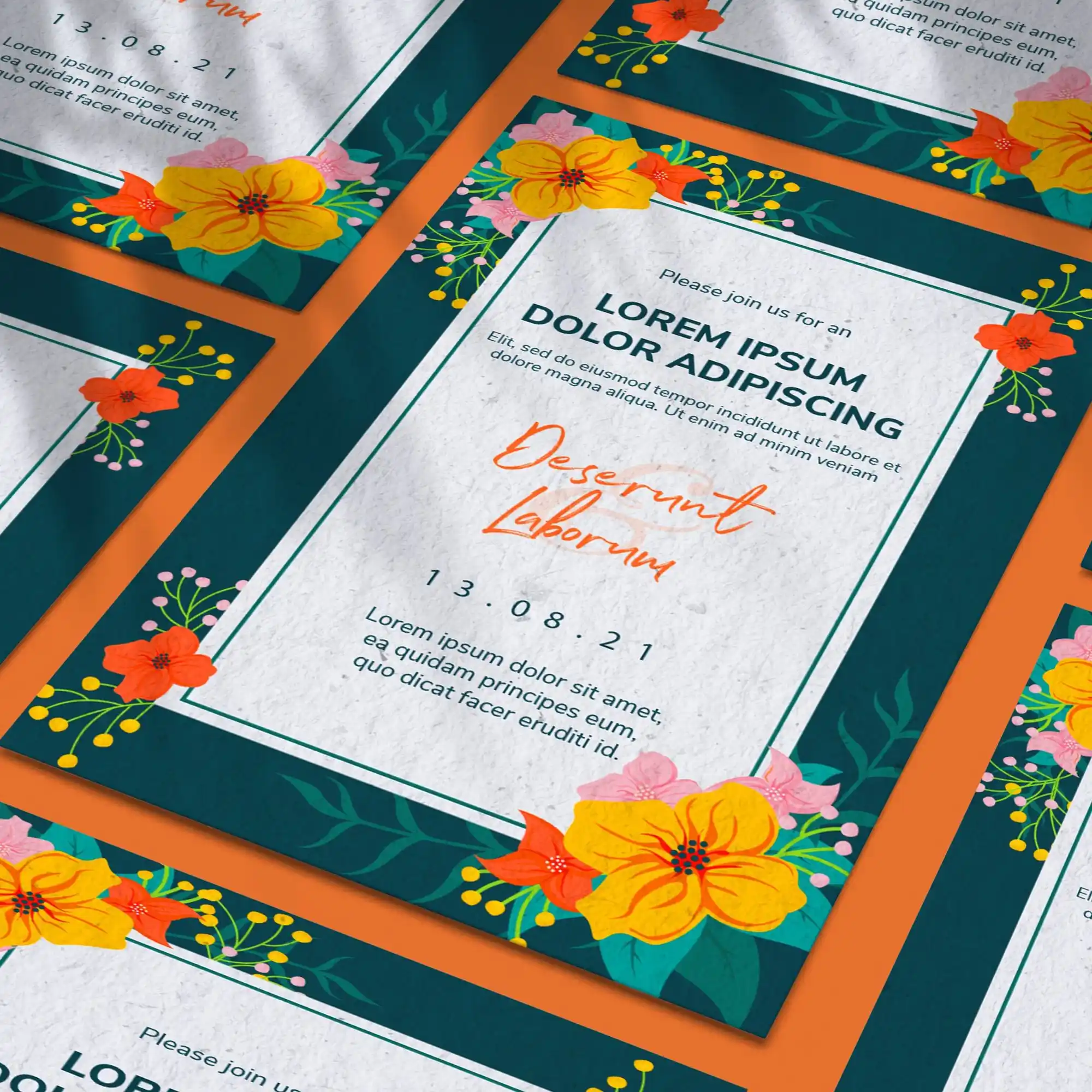 Custom Printed Recycled Matte Announcement Cards on High Quality Materials 3 Custom Printed Recycled Matte Announcement Cards on High Quality Materials 3