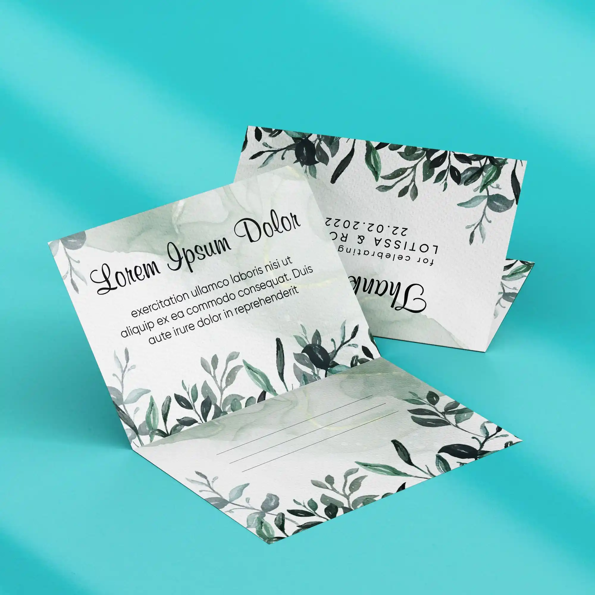 Custom Printed Recycled Matte Greeting Cards on High Quality Materials 1 Custom Printed Recycled Matte Greeting Cards on High Quality Materials 1