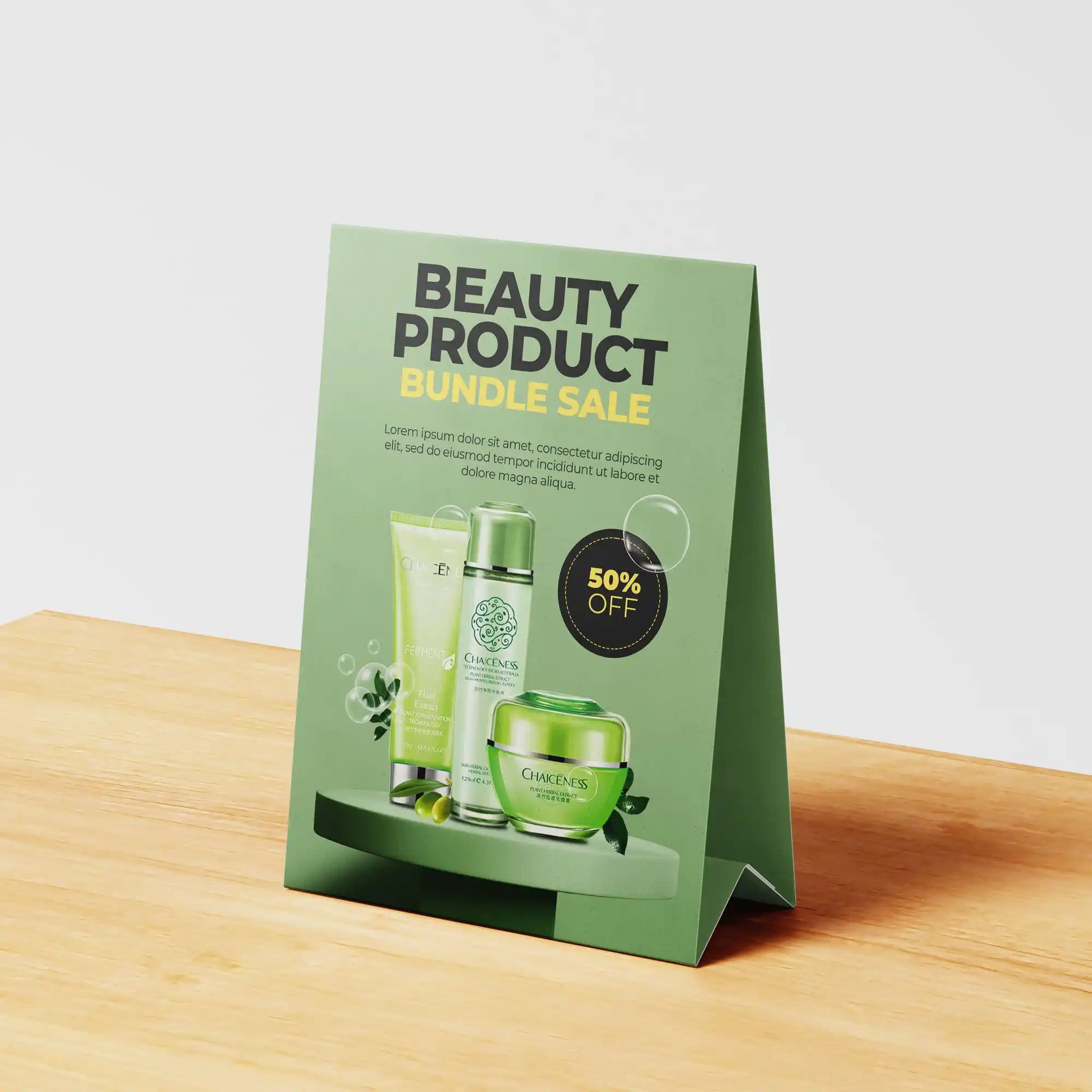 Custom Printed Recycled Matte Table Tents on High Quality Materials 3 Custom Printed Recycled Matte Table Tents on High Quality Materials 3