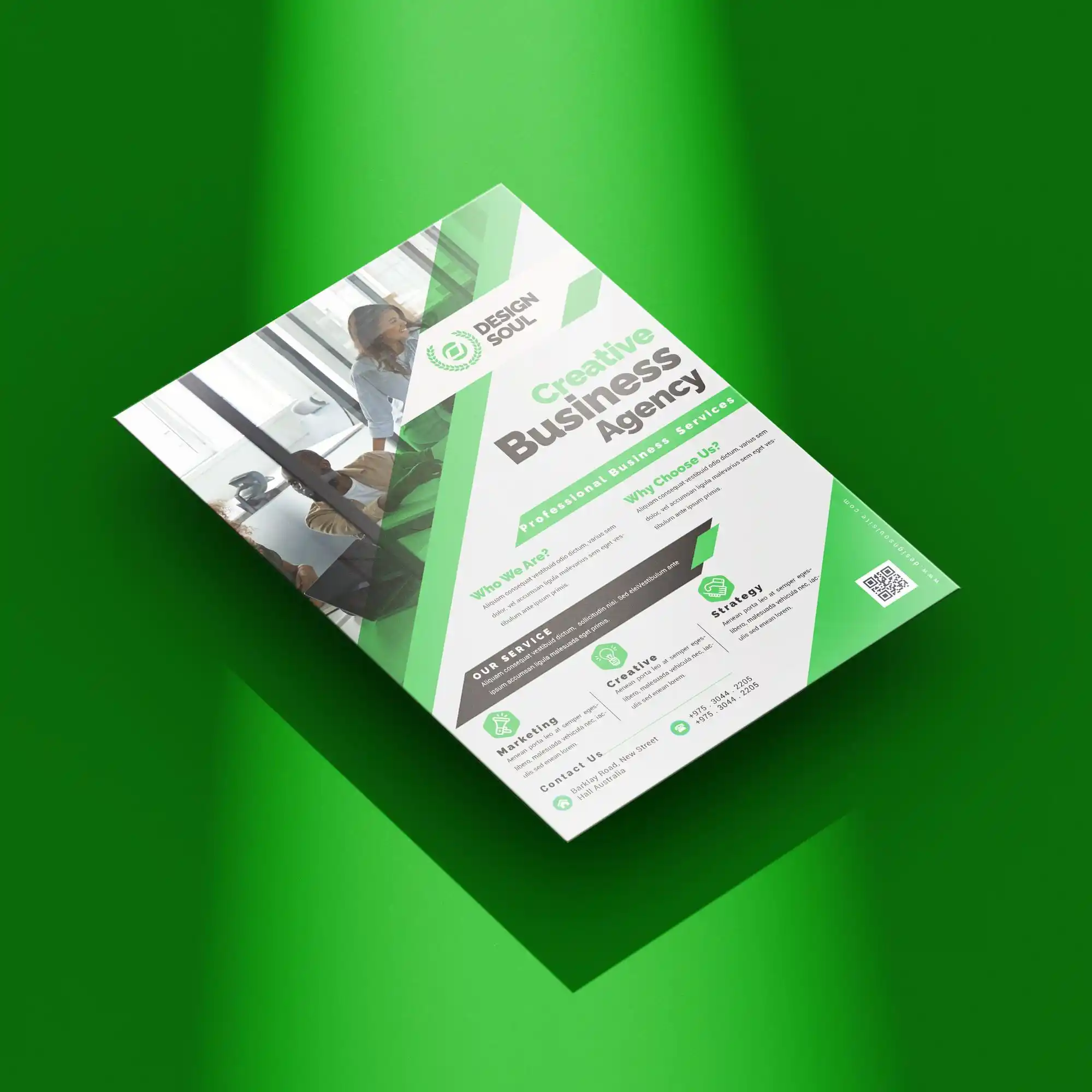 Custom Printed Silk Laminated Flyers on High Quality Materials 2 Custom Printed Silk Laminated Flyers on High Quality Materials 2