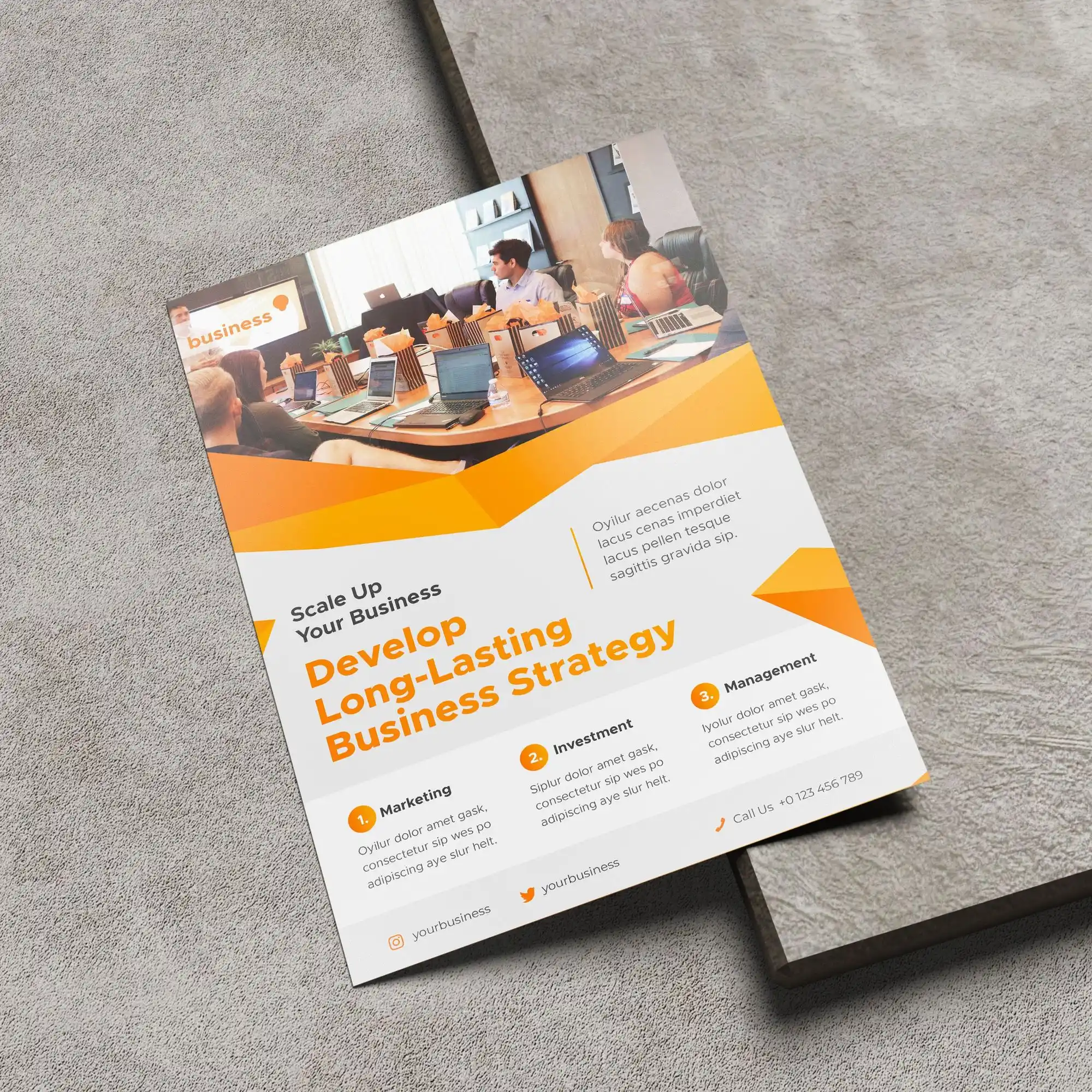 Custom Printed Silk Laminated Flyers on High Quality Materials 3 Custom Printed Silk Laminated Flyers on High Quality Materials 3