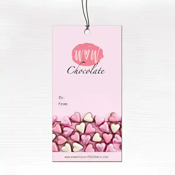 Custom Printed Silk Laminated Hang Tags on High Quality Materials 2 Custom Printed Silk Laminated Hang Tags on High Quality Materials 2