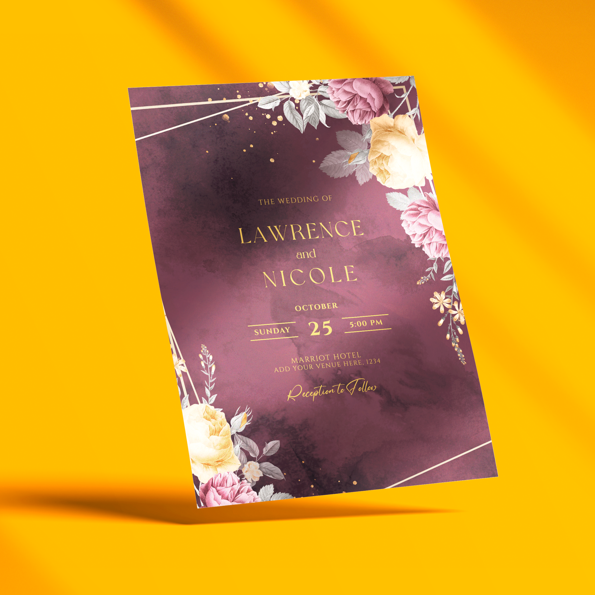 Custom Printed Silk Laminated Invitations on High Quality Materials 1 Custom Printed Silk Laminated Invitations on High Quality Materials 1