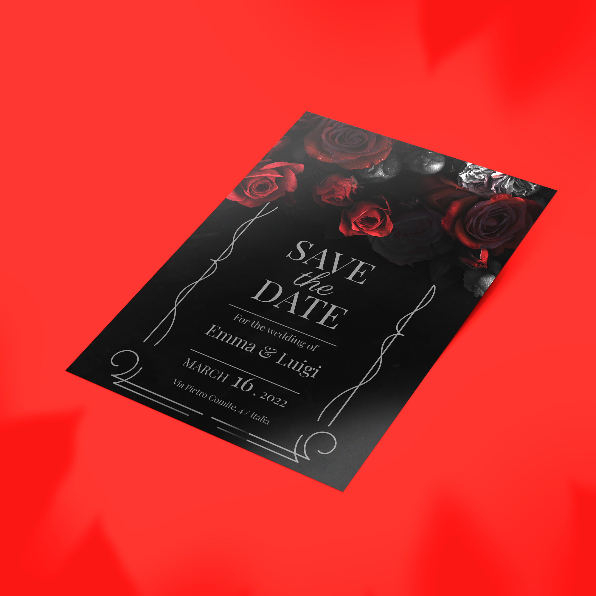 Custom Printed Silk Laminated Invitations on High Quality Materials 3 Custom Printed Silk Laminated Invitations on High Quality Materials 3