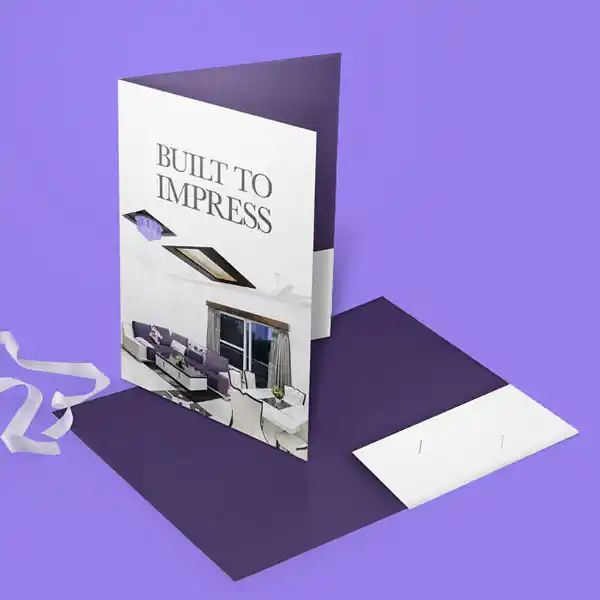 Custom Printed Silk Laminated Presentation Folders on High Quality Materials 1 Custom Printed Silk Laminated Presentation Folders on High Quality Materials 1