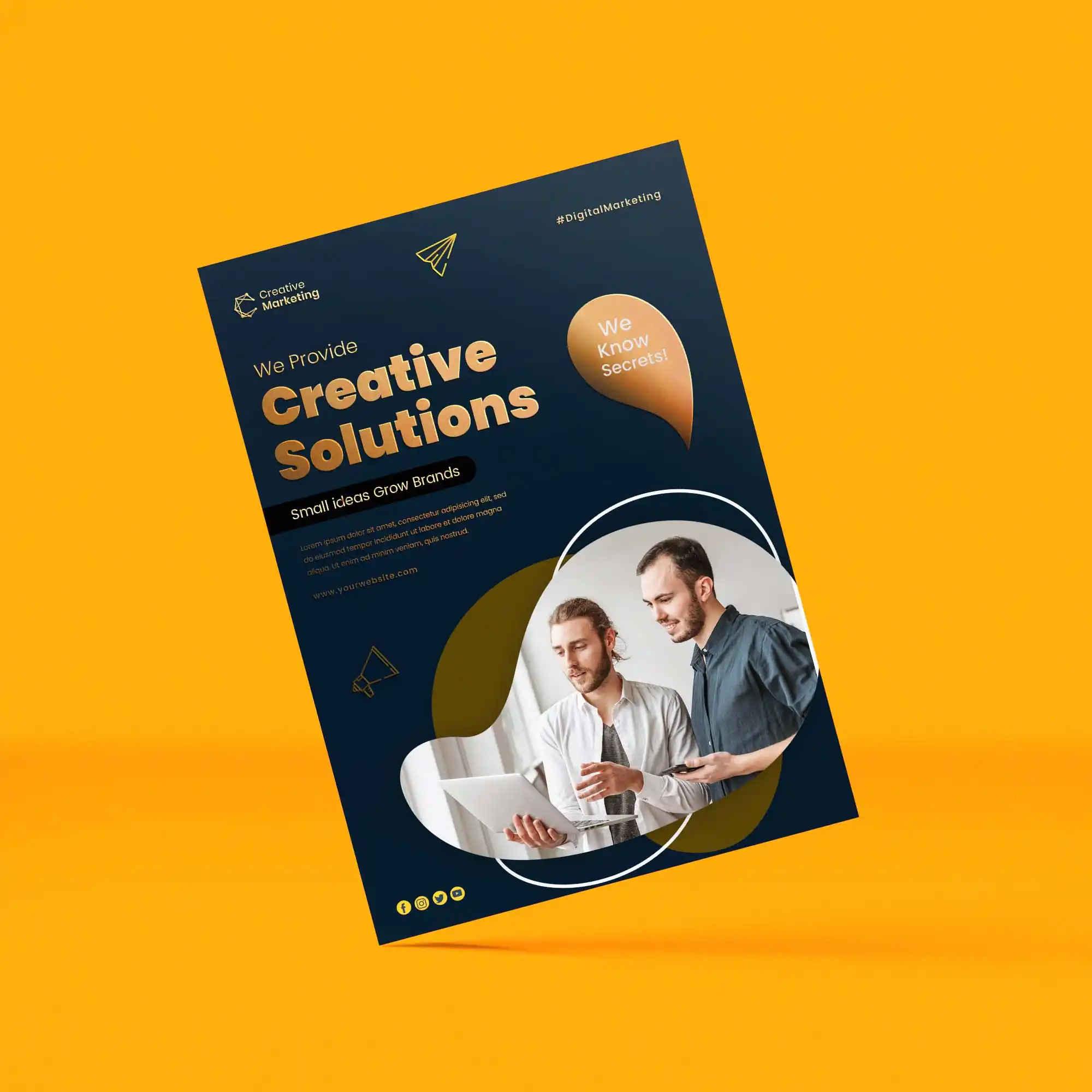 Custom Printed Spot UV Flyers on High Quality Materials 3 Custom Printed Spot UV Flyers on High Quality Materials 3