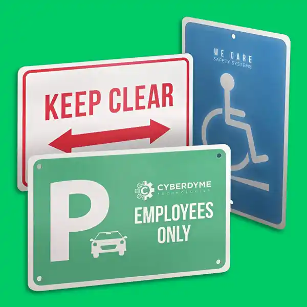 Custom Printed Standard Aluminum Signs on High Quality Materials 6 Custom Printed Standard Aluminum Signs on High Quality Materials 6