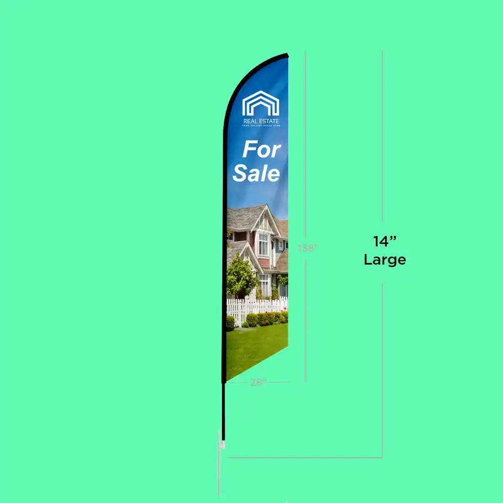 Custom Printed Standard Feather Flags on High Quality Materials 3 Custom Printed Standard Feather Flags on High Quality Materials 3