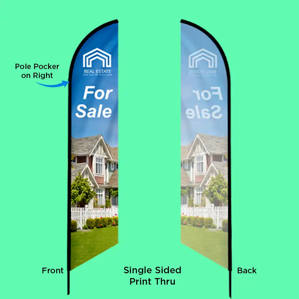 Custom Printed Standard Feather Flags on High Quality Materials 5 Custom Printed Standard Feather Flags on High Quality Materials 5